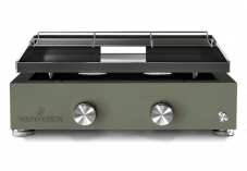 Plancha gas grill SIMPLICITY 2 burners - Enamelled steel plate