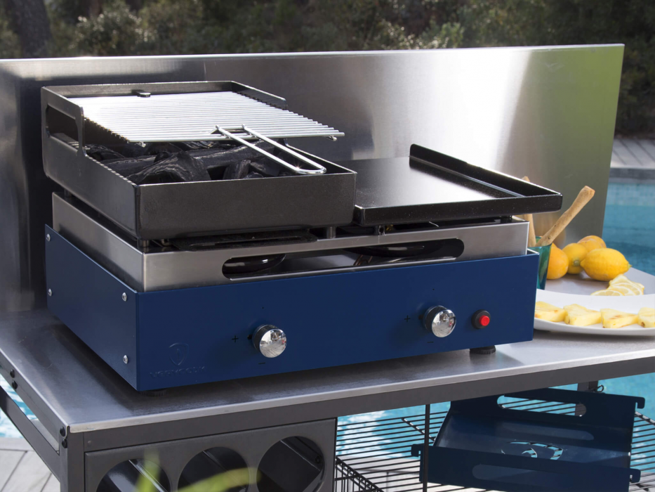 Verysmart barbecue and plancha gas grill ☀ Verycook