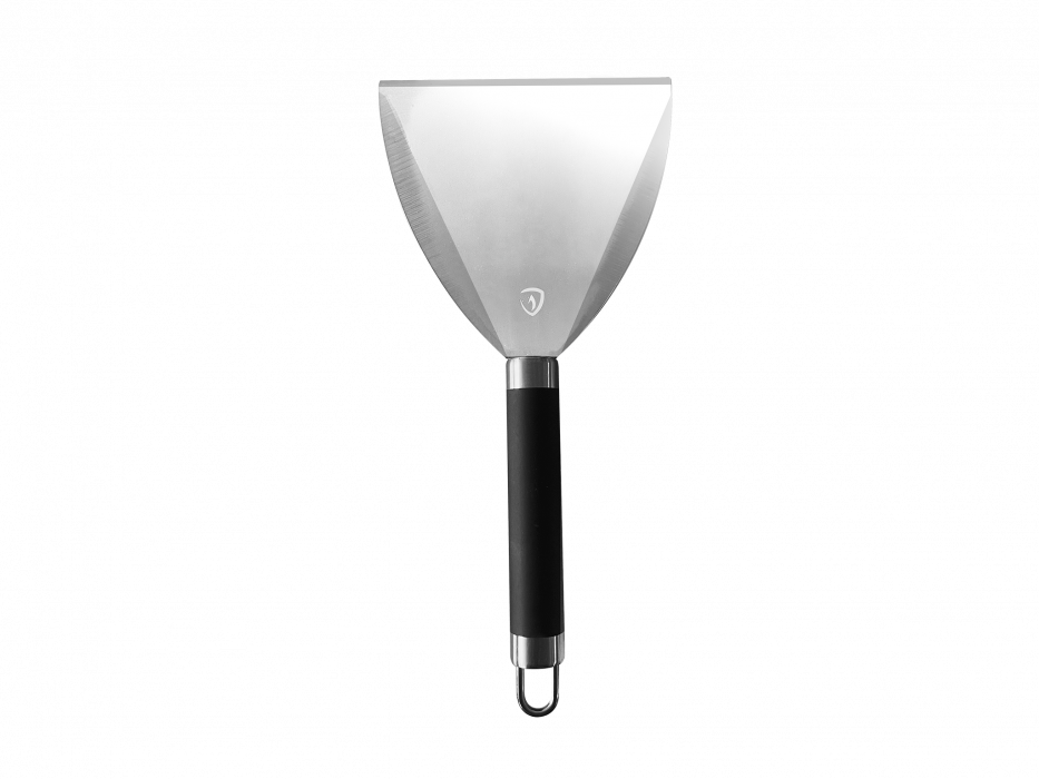 Cleaning spatula, stainless steel