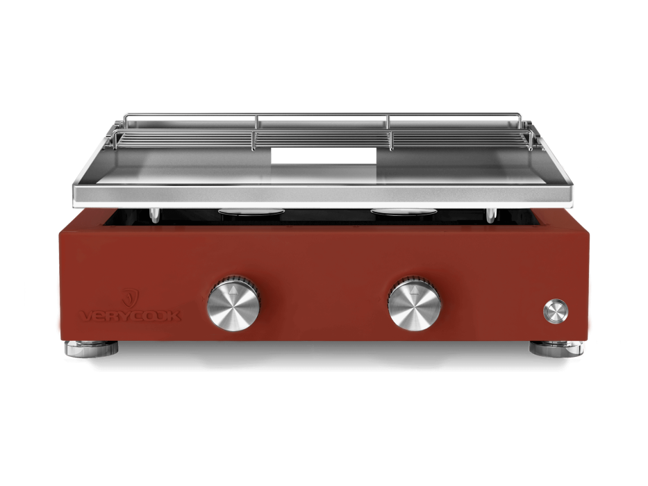 Plancha gas grill SIMPLICITY 2 burners - Stainless steel...