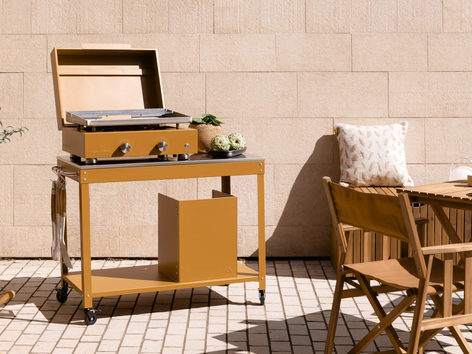 Goya outdoor kitchen - Module for plancha - 100x50 cm ☀ Verycook