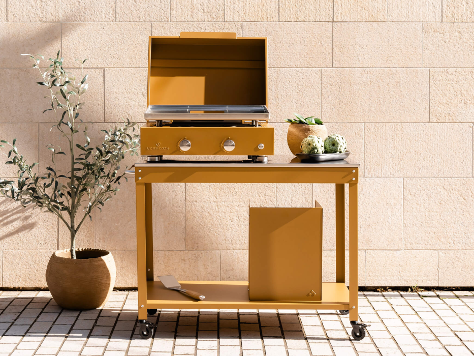 Goya outdoor kitchen - Module for plancha - 100x50 cm ☀ Verycook