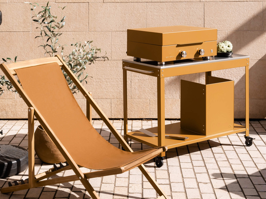 Goya outdoor kitchen - Module for plancha - 100x50 cm ☀ Verycook