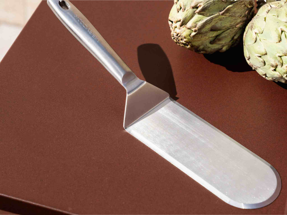 Fish spatula, stainless steel