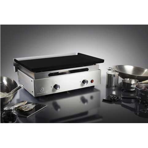 Pack plancha CREATIVE 2 burners, stainless steel plate +...