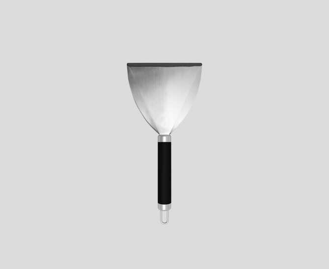 Stainless steel cleaning spatula ☀ Verycookless steel)