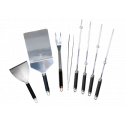 Special set grill utensils, stainless steel